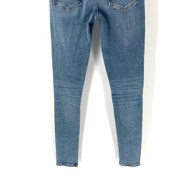 AGOLDE Sophie High Rise Skinny Crop Medium Wash Denim Jeans - Picture 8 of 10